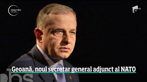 Mişcare-surpriză la vârful NATO: Mircea Geoană a fost numit secretar general adjunct al Alianţei