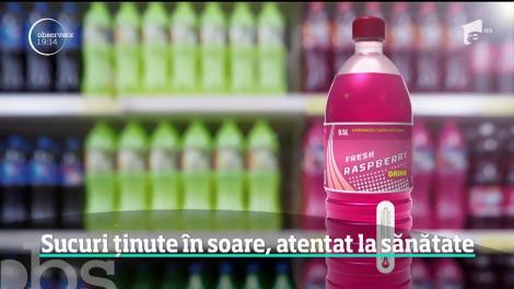 Bem, fără să ştim, sucuri fierte la soare ce ne otrăvesc încet, dar sigur! Inspectorii OPC descoperă nereguli grave, la fiecare control
