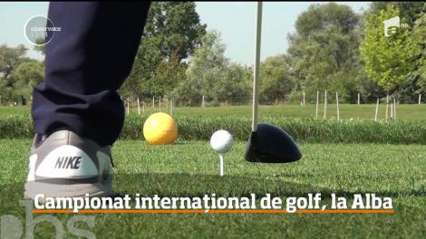 Campionat internațional de golf, la Alba. 18 profesioniști luptă pentru 15.000 euro