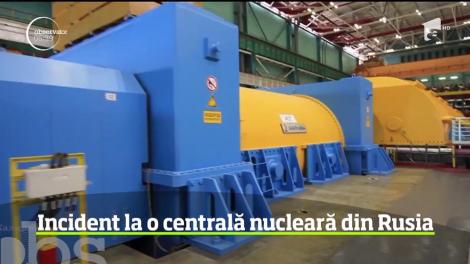 Incident la o centrală nucleară din nord vestul Rusiei