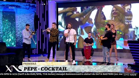 Videoclip în premieră! Pepe cântă piesa "Cocktail"