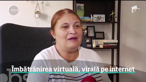 Îmbătrânirea virtuală, virală pe internet
