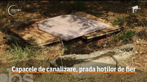 Hoţii de fier vechi nu mai ţin cont de nimic atunci când este vorba de bani. Nici măcar când pun în pericol vieţi omeneşti