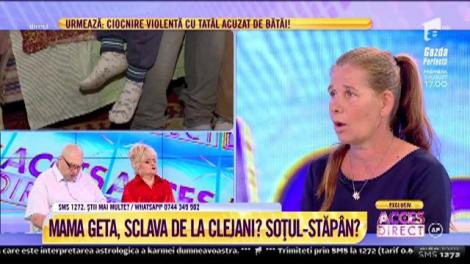 Acces Direct. O mamă face acuzații grave la adresa iubitului ei. Femeia nu mai poate să stea sub acelaşi acoperiş cu bărbatul: Mi-a dat o palmă de m-a lăsat surdă