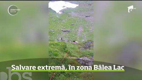 Un copil de 9 ani şi bunicul său au rămas blocaţi pe munte, în Făgăraş