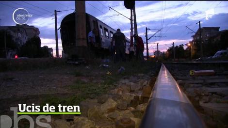 Un bărbat din Iaşi s-a aruncat în faţa trenului