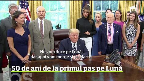 Donald Trump vrea să trimită primul echipaj uman pe Marte