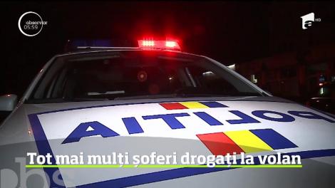 Poliţia Rutieră a continuat raziile pe şosele! Un şofer nu a trecut testul antidrog după ce consumase cannabis