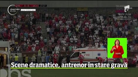 c infarct în timpul meciului. A fost resuscitat pe marginea terenului
