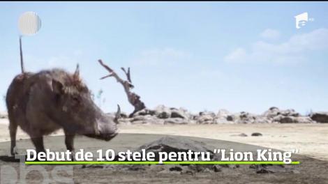 Debut răsunător pentru "Lion King", în cinematografele de peste Ocean