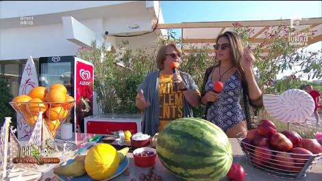 Rețeta zilei - Neatza cu Răzvan și Dani. Pepene roșu cu înghețată de brânză