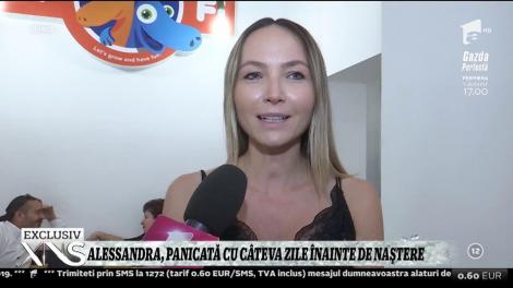 Xtra Night Show. Alessandra Stoicescu, panicată cu câteva zile înainte de naștere: Am fost și am cumpărat ultimele lucruri de pe listă