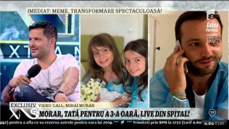 Xtra Night Show. Mihai Morar, tată pentru a treia oară: A fost greu să alegem numele fetiței