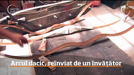 Un învăţător din Bihor are o pasiune mai puţin obişnuită! Este singurul meşter din România care construişete replici ale arcurilor dacice