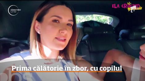 Ela Crăciun şi-a luat o mică vacanţă, alături de familie. A fost o adevarată provocare