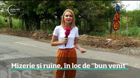 Mizerie și ruine în zona trecerii de frontieră a România cu Bulgaria