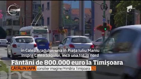 Fântâni arteziene de 800.000 de euro la Timişoara