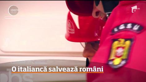 O tânără pe jumătate româncă, pe jumătate italiancă, salvează vieţi la Galaţi