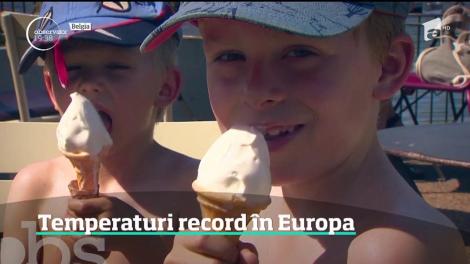 Temperaturi record în Europa