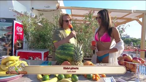 Reţeta zilei: Exotic dream - un desert din pepene şi fructe exotice