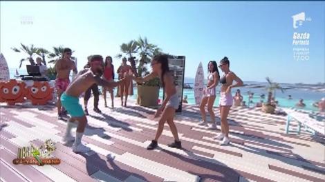 Dance-Off, cel mai tare duel în pași de dans, la Neatza cu Răzvan și Dani! Dani Oțil s-a rupt pe melodia "Super femei"!