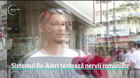 S-a dat alarma de sute de ori, prin sistemul RoAlert! Români din toată ţara au primit pe telefoane mesaje din partea salvatorilor