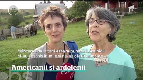 Când se întâlnesc americanii şi ardelenii, distracţia e garantată. Zeci de străini de peste Ocean au făcut cunoştinţă cu ospitalitatea românilor din Apuseni