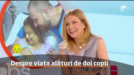 Simona Gherghe, despre viața alături de doi copii