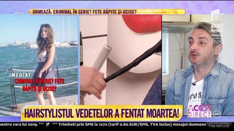 Acces Direct. Massimilano Corna, hairstilistul vedetelor care a colaborat cu Monica Bellucci şi Maia Morgenstern: Prima vedetă a fost Monica Gabor
