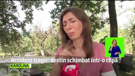 Rămasă fără un braţ după un accident cumplit, Carolina vrea să îşi ţină copilul în braţe