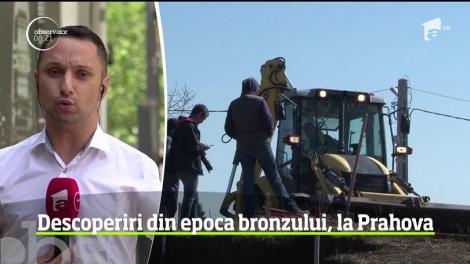 Descoperiri din epoca bronzului, în Prahova