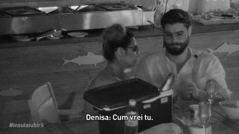 Insula Iubirii. Andi nu s-a lăsat impresionat de reacţia Denisei: "Toată disperarea asta are un scop ascuns!"