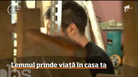 Lemnul prinde viață în casă. Este tot mai căutat pentru casele moderne
