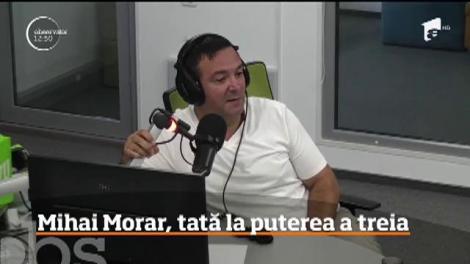 Mihai Morar a devenit tată pentru a treia oară. Roua este acum mezina familiei