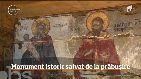 O biserică unică din România a fost restaurată cu ajutorul donaţiilor