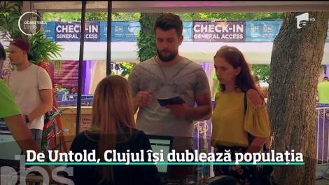 Cluj-Napoca, cel mai aglomerat oraş din ţară.  360.000 de oameni sunt aşteptaţi la festivalul Untold