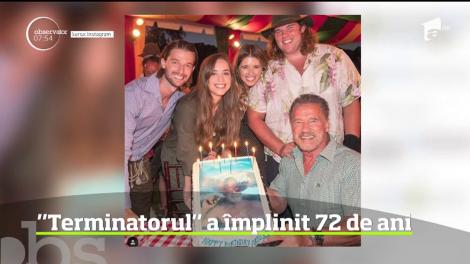Legendarul actor Arnold Schwarzenegger a împlinit 72 de ani. Fostul guvernator al Californiei şi-a sărbătorit ziua de naştere alături de copii