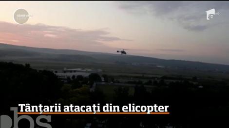 Un elicopter a survolat deasupra întregului oraş Vaslui pentru a-l curăţa de ţânţari, muşte sau căpuşe