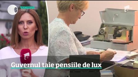 Guvernul taie pensiile de lux