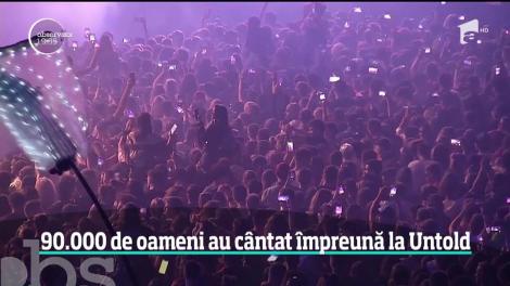 90.000 de oameni au cântat împreună la Untold