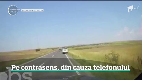 O şoferiţă din Buzău a fost la un pas să provoace o tragedie în drumul spre mare