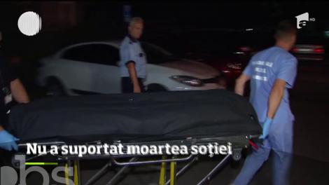 Sfâşiat de durere, după ce soţia sa a murit, un bărbat din Capitală a decis să îşi încheie socotelile cu viaţa. S-a aruncat în gol, pe casa scărilor