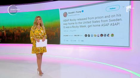 A$AP Rocky, rapperul american implicat într-un scandal în Suedia, a fost eliberat din închisoare până la pronunţarea sentinţei definitive!