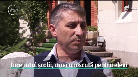 Începutul școlii, o necunoscută pentru elevi