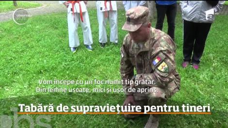 Tabăra de supraviețuire pentru tineri din Sângeorz-Băi, judeţul Bistriţa-Năsăud
