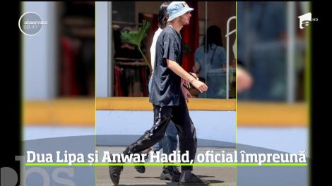 S-a postat pe Instagram, deci, este oficial! Faimoasa cântăreaţa Dua Lipa şi Anwar Hadid au o relaţie serioasă!