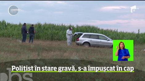Incident extrem de grav în Suceava! Un poliţist s-a împuşcat în cap cu arma din dotare