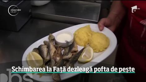 Schimbarea la Faţă cu arome de scrumbie, midii şi chefal