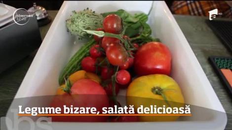 Legume ciudat, obținute în serele din Buzău