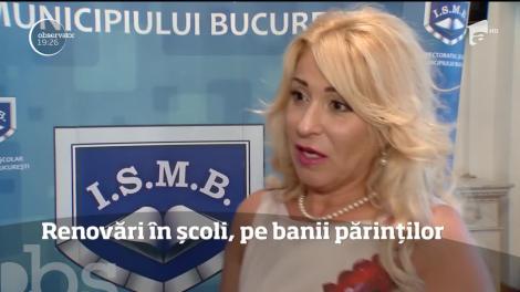 Renovări în școli, pe banii părinților. Reacţiile oficiale